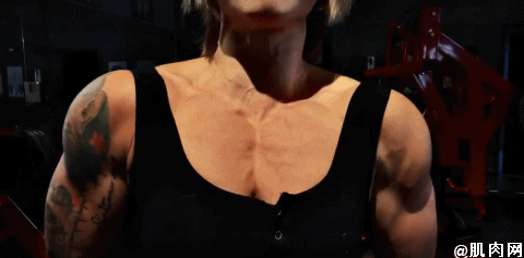 中國女生的胸肌，都練得怎麼樣了？