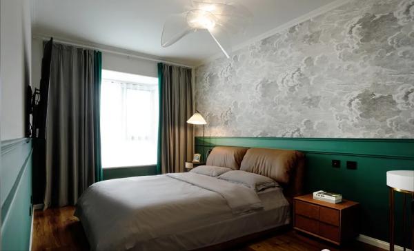 80㎡濃郁復古風婚房，不動硬裝，以軟裝設計實現屋主心中所求