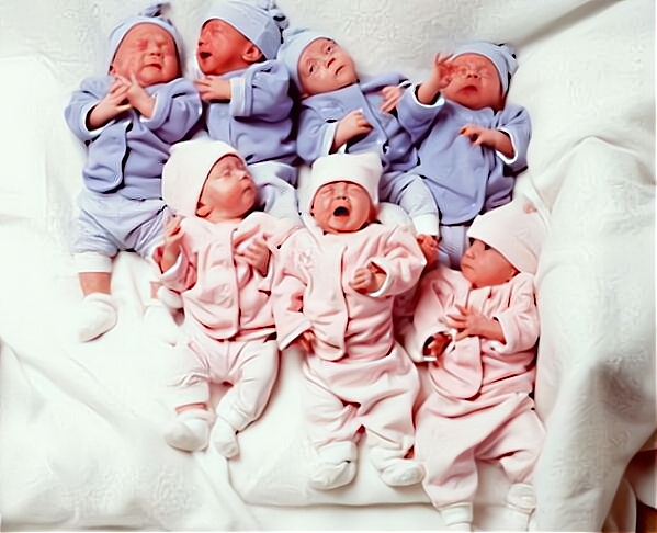 世界首個全部存活的七胞胎,出生時獲總統致電,他們現在如何了? 世界首個全部存活的七胞胎,出生時獲總統致電,他們現在如何了?