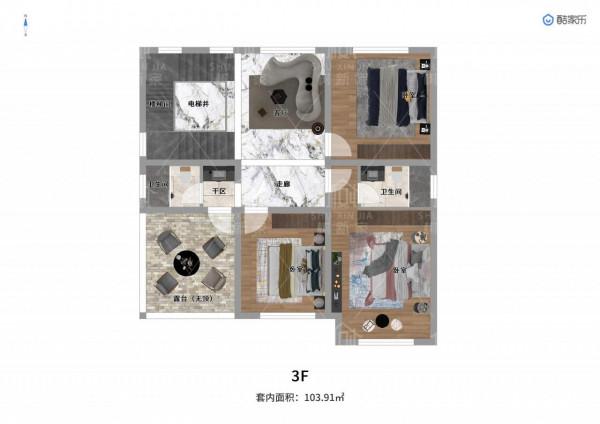 雅緻的三層新中式鄉村別墅 6房3廳帶電梯 雅緻的三層新中式鄉村別墅 6房3廳帶電梯