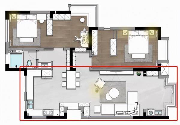 這次定要打破傳統,客餐廚陽臺全打通最好用!採光通風一個不愁 這次定要打破傳統,客餐廚陽臺全打通最好用!採光通風一個不愁