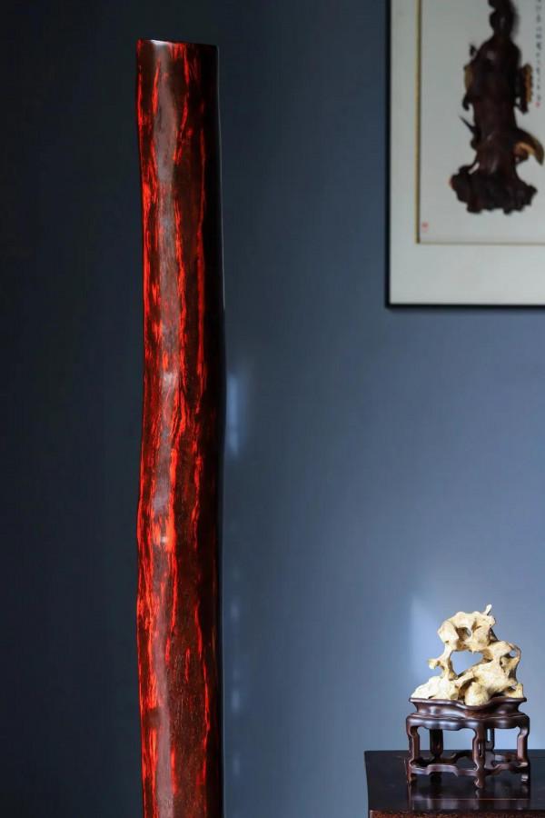 小葉紫檀 | 風水柱
