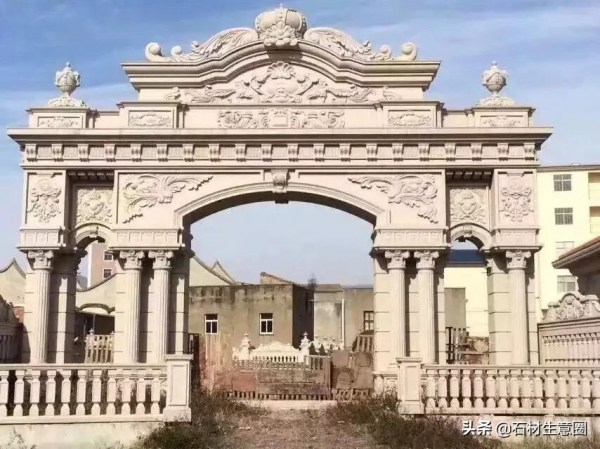 50款別墅石材圍牆大門,奢華大氣 50款別墅石材圍牆大門,奢華大氣