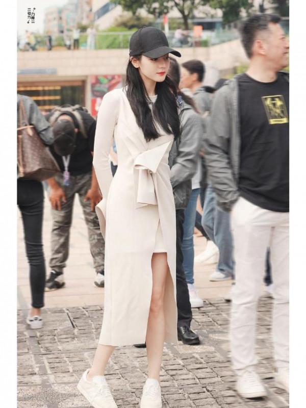 明星同款冬季連衣裙，你們喜歡誰的連衣裙？