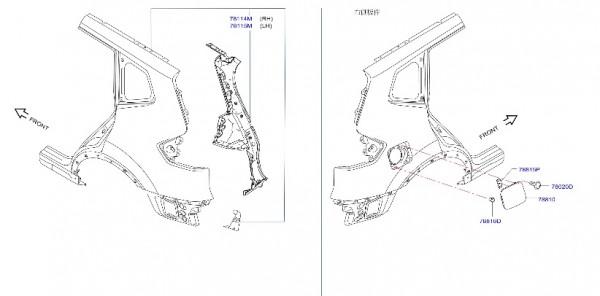 奇駿前後槓加裝護板導致保險槓和翼子板縫隙變大怎麼解決? 奇駿前後槓加裝護板導致保險槓和翼子板縫隙變大怎麼解決?