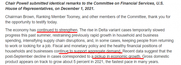 一夜反轉，美聯儲主席對國會說了什麼？