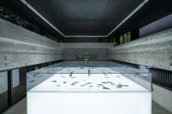 翡翠之聲充塞耳、滿眼盡為翡翠綠—何雲昌大型裝置再現故鄉的森林