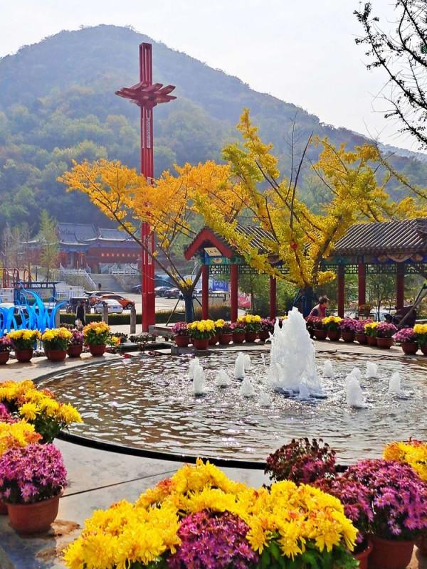 博山金秋紅葉美