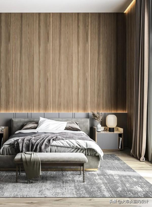 這些輕奢系臥室裝修設計真美