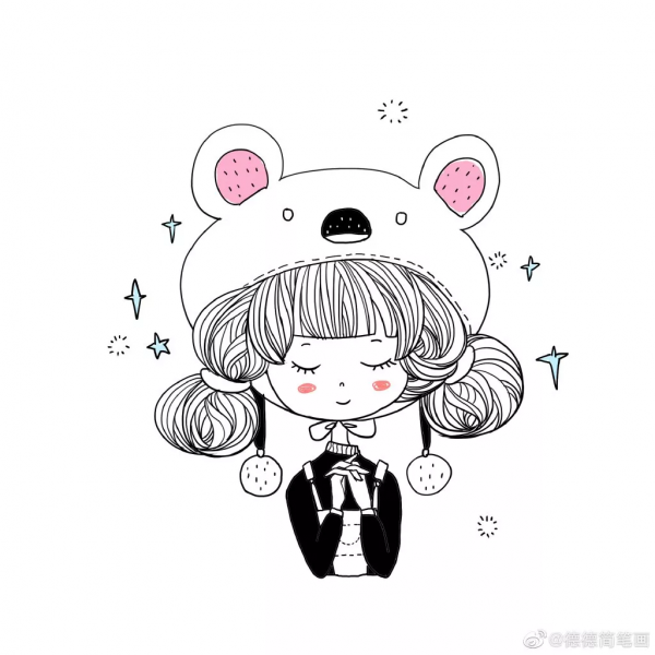 3分鐘教會你超簡單可愛又清新的小女孩簡筆畫,這波教程附步驟圖 3分鐘教會你超簡單可愛又清新的小女孩簡筆畫,這波教程附步驟圖