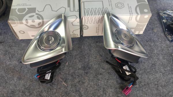 再談21款賓士S400改裝案例｜小柏林音響、旋轉高音、主動式氛圍燈