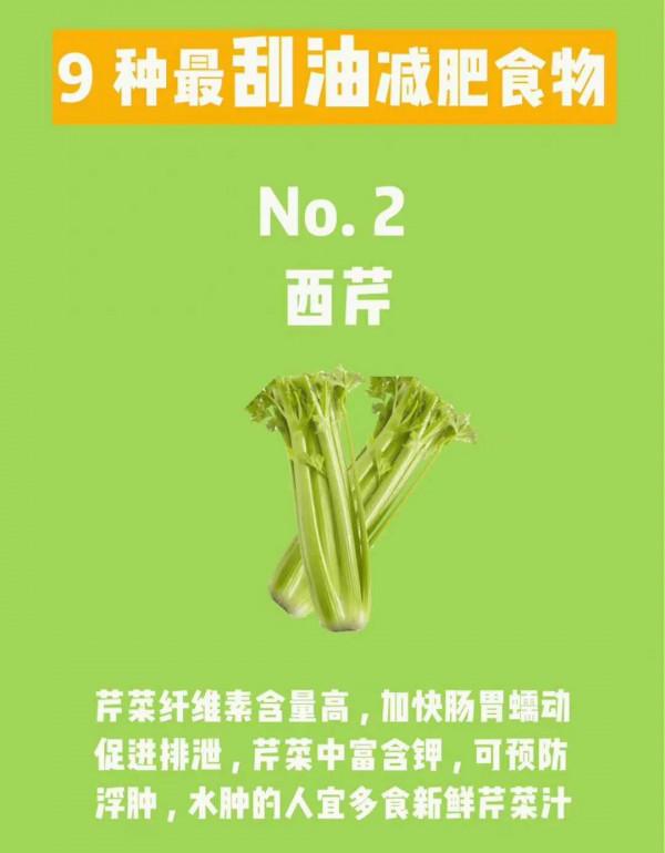 減肥篇常吃一些刮油類的食物，助你減肥事半功倍