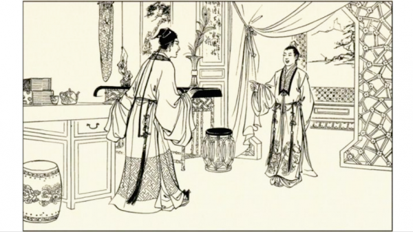 民間故事：死後報知己，魂魄闖大堂，不一會，縣令的臉腫了起來