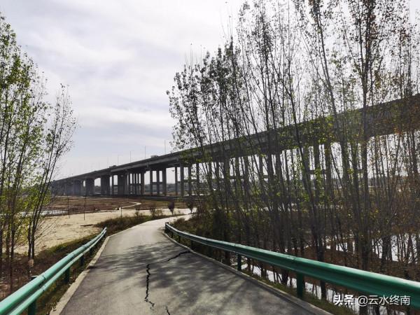 在“涇渭分明”處，有人說他釣過四五十斤的大魚