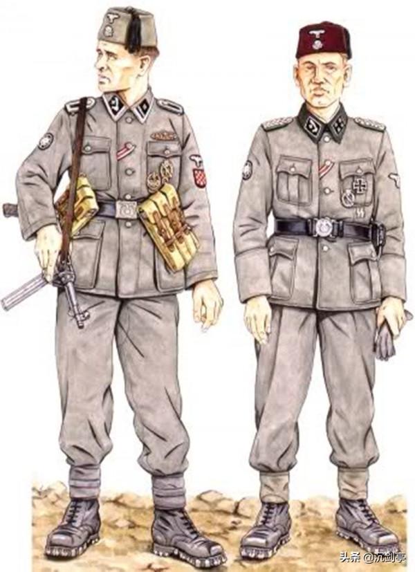 二戰系列 德國的偽軍&mdash;&mdash;武裝黨衛隊第13師的穆斯林軍隊