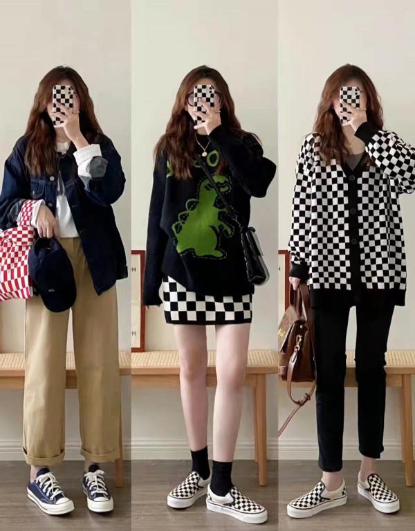 秋天的穿搭沒頭緒！這24套穿衣模板好時髦，照著穿一點沒問題