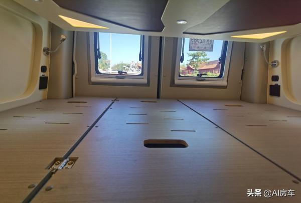 無中門衛航B型房車，帶大衣櫃、洗衣機和3人床鋪，堪稱空間魔術師