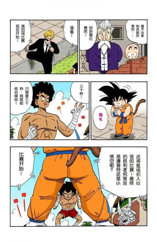 龍珠全綵漫畫121至125回~悟空vs小林