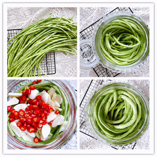 想吃酸豆角自己在家做，2種醃製方法，2天就能吃，酸辣脆爽不變質