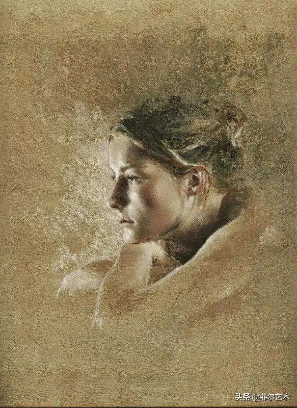 法國女粉彩大師，描繪的女性之美，細膩柔和