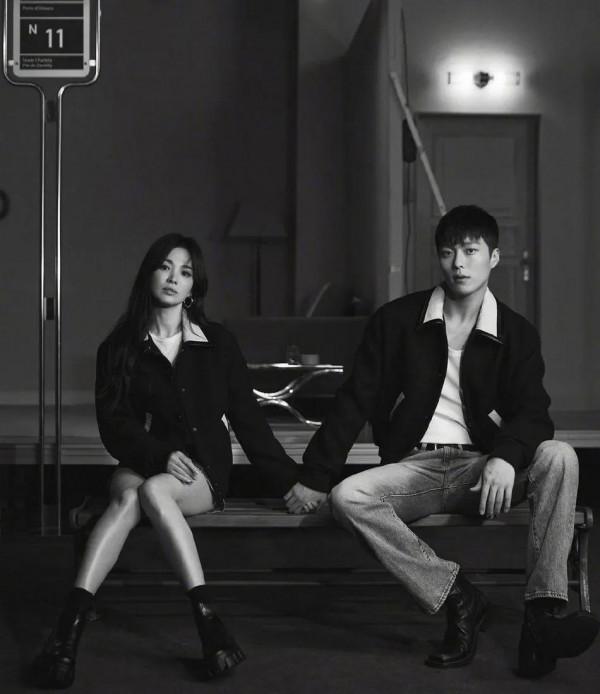 宋慧喬張基龍合體拍時尚大片 姐弟戀氛圍感拉滿 ​​​