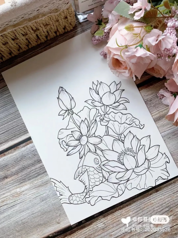 頂級創意線描,張張精緻走心,不收藏太可惜了 頂級創意線描,張張精緻走心,不收藏太可惜了