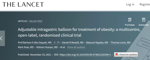 在胃裡放個“球”，平均減重14.5 kg！減肥黑科技登上頂尖醫學期刊