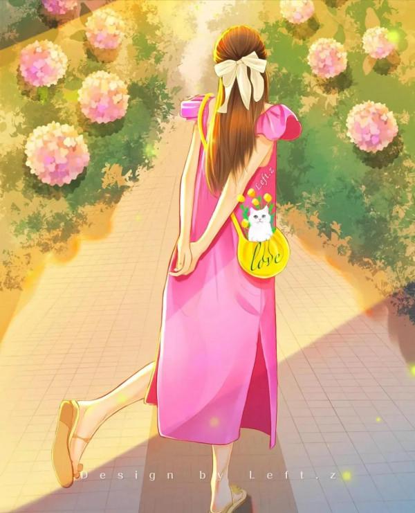 治癒漫畫，愛生活，愛自己，做個寶藏女孩