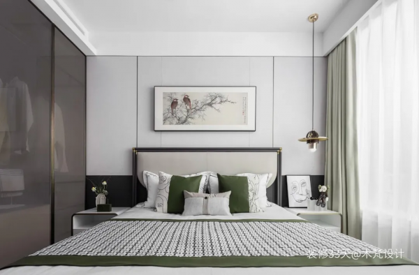 104平現代混搭軟裝改造三室