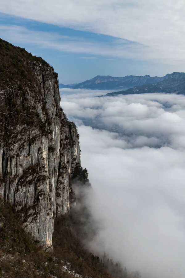 過了臘八就是年｜恩施大峽谷雪景的正確開啟方式