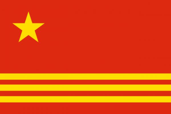 1949年，他設計的五星紅旗當選為國旗，毛主席盛讚：就是要大團結