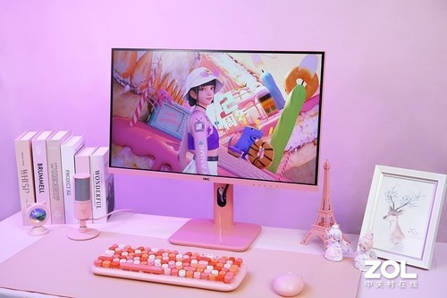 HKC PG27P3Q少女粉圖賞來襲 青春氣息爆棚