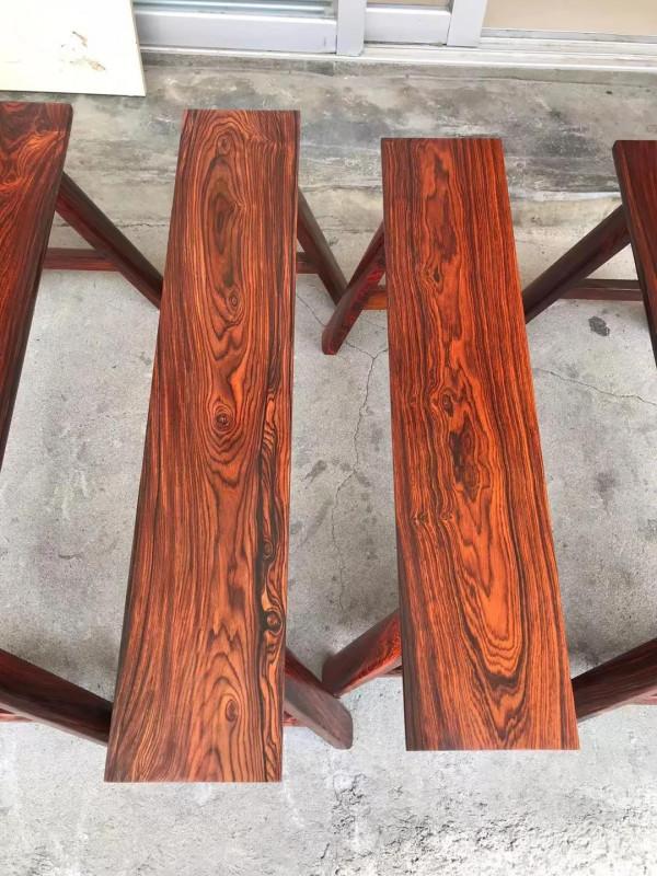 四條凳子=四套房子？！這海南黃花梨工藝品有點意思啊