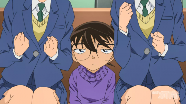 名偵探柯南：日常回顧名柯中的半月眼，小柯的半月眼超級可愛吼