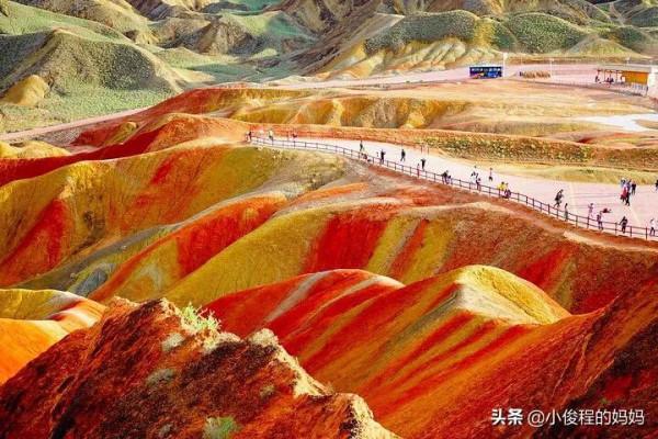 分享——張掖七彩丹霞風景