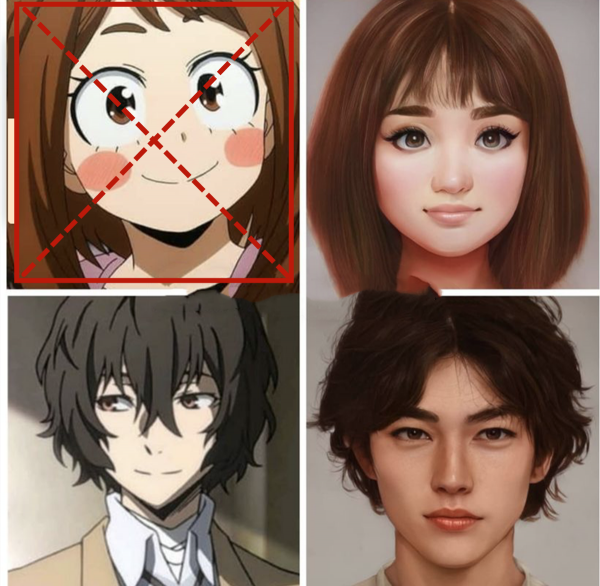 真實畫風下的動漫人物,棕色的頭髮或許是除黑髮以外的第二選擇 真實畫風下的動漫人物,棕色的頭髮或許是除黑髮以外的第二選擇