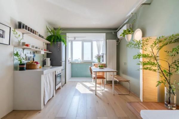 低預算裝修範本來了！90年代老破小，全屋承重牆，只花8w就能大變身