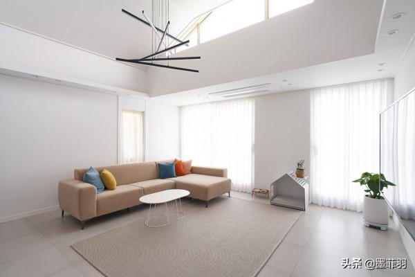 如果極簡風不翻車，我也願意在家宅著，115平的治癒效果！傲嬌了