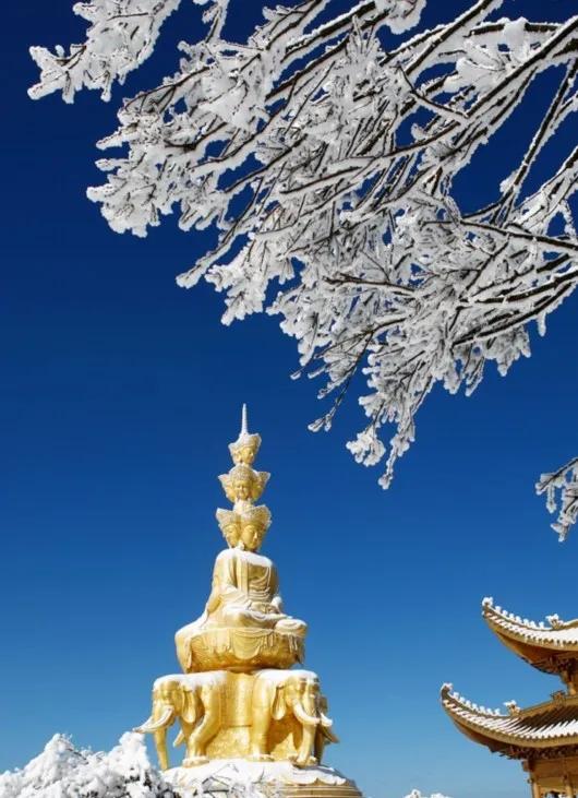 大美峨眉山 雲霧繚繞 仙氣飄飄