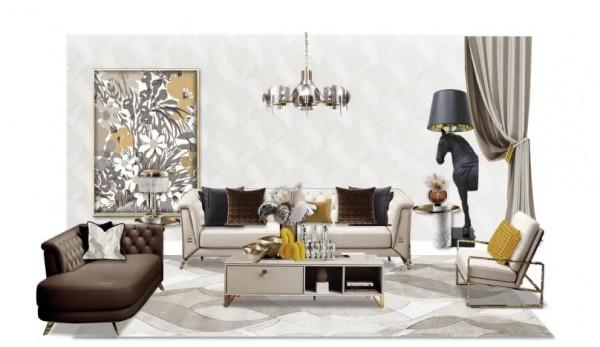 寶芸邸家居丨輕奢系列：莫奈花園