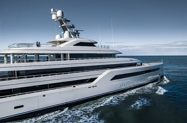 國內某電商大佬價值16億港元的超級遊艇 國內某電商大佬價值16億港元的超級遊艇