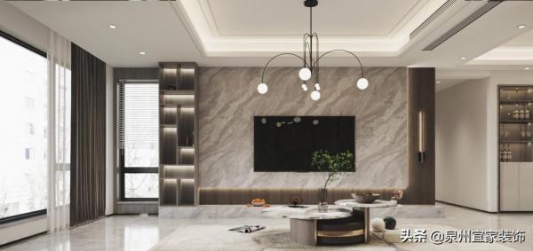 136㎡現代風格，三室一廳，徹底改造戶型更通透