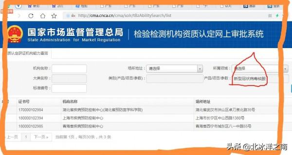 新冠病毒的核酸檢測應取得什麼資質？僅54家取得CNAS資質？