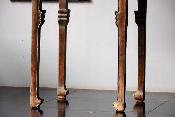 香幾，龍鳳呈祥•書桌，鐵力木畫案