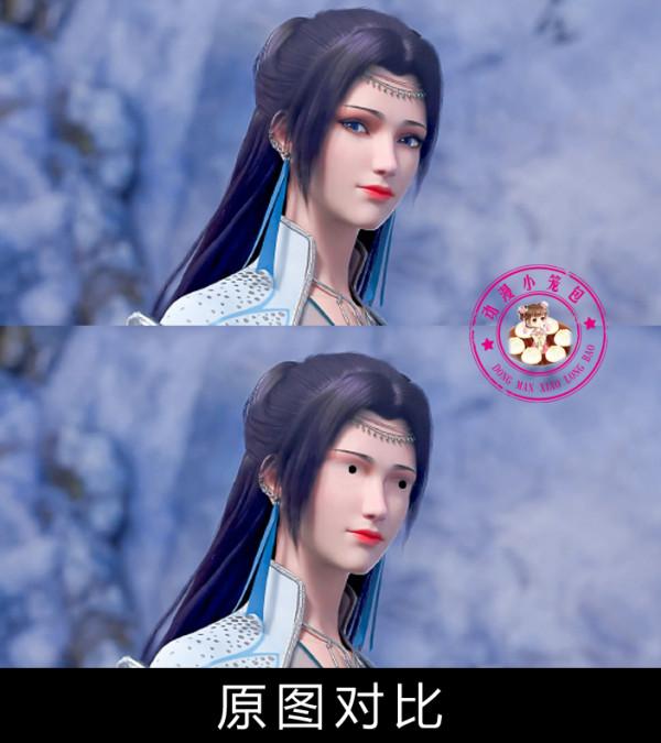 笑噴飯，當動漫女神變成綠豆眼