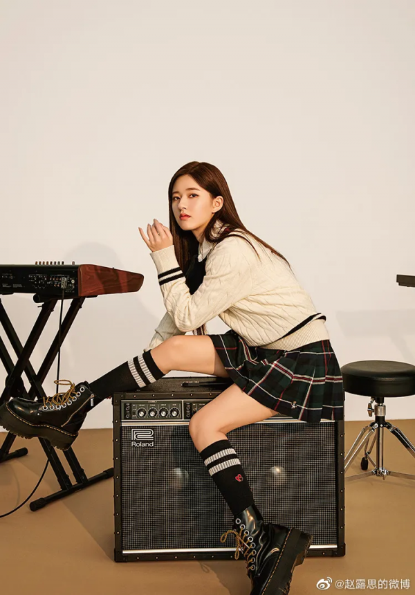 158cm的趙露思，照她這麼穿，沒人能甜過你