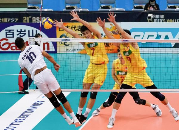 中國男排不敵伊朗隊無緣亞洲錦標賽決賽