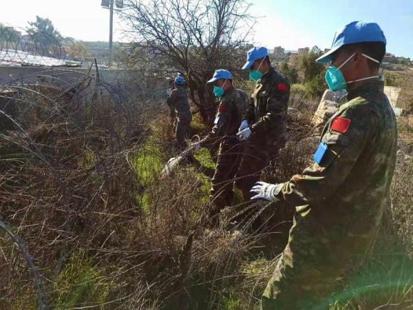 我第20批赴黎維和建築工兵分隊高標準為維和友軍構築多重安全屏障