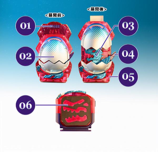 假面騎士Revice：Barid暴龍惡魔印章簡介，這個恐龍蛋不一般