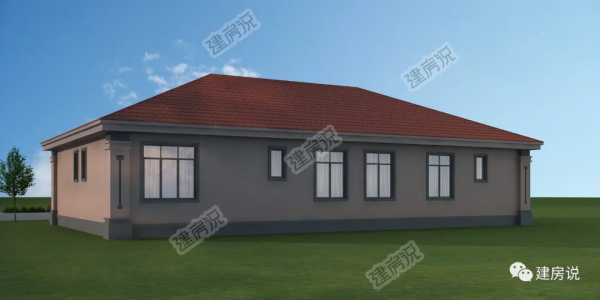 這款一層養老別墅，建給父母倍有面，鄰里親戚都羨慕